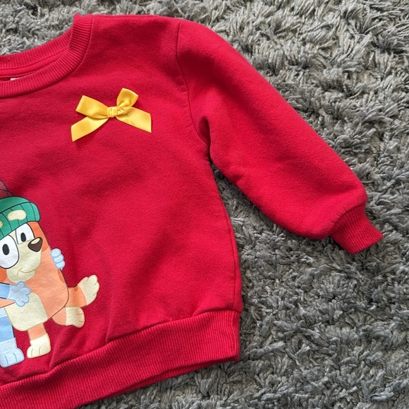 Bluey Christmas Sweatshirt and Bell Bottom Pants Set - Picture 4 of 9
